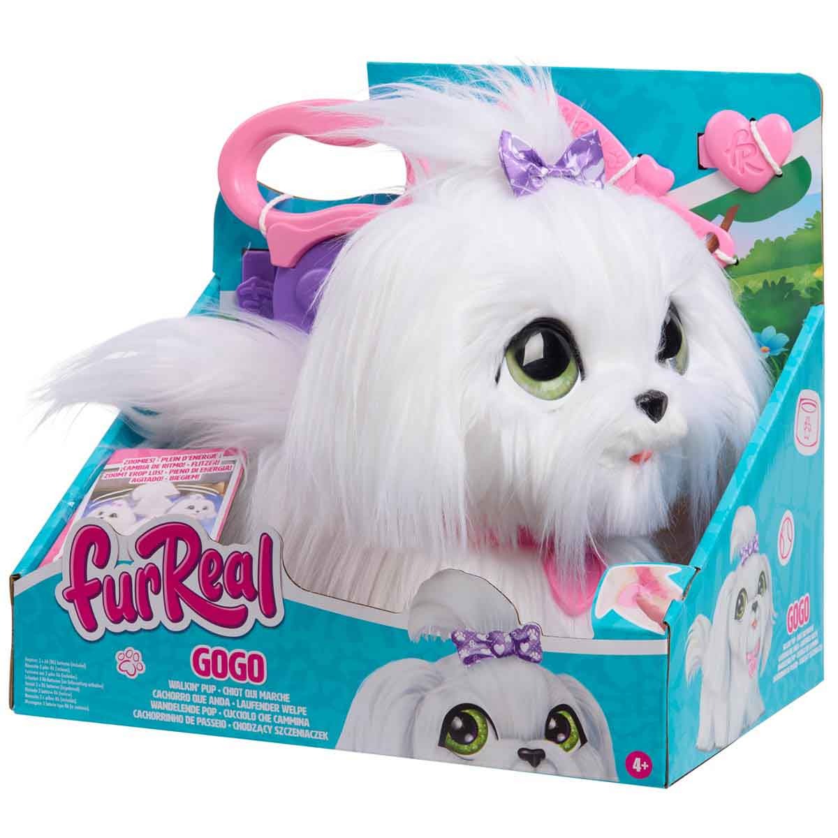 Pelúcia Interativa Gogo Hora Do Passeio 25Cm - Fur Real | Fur Real