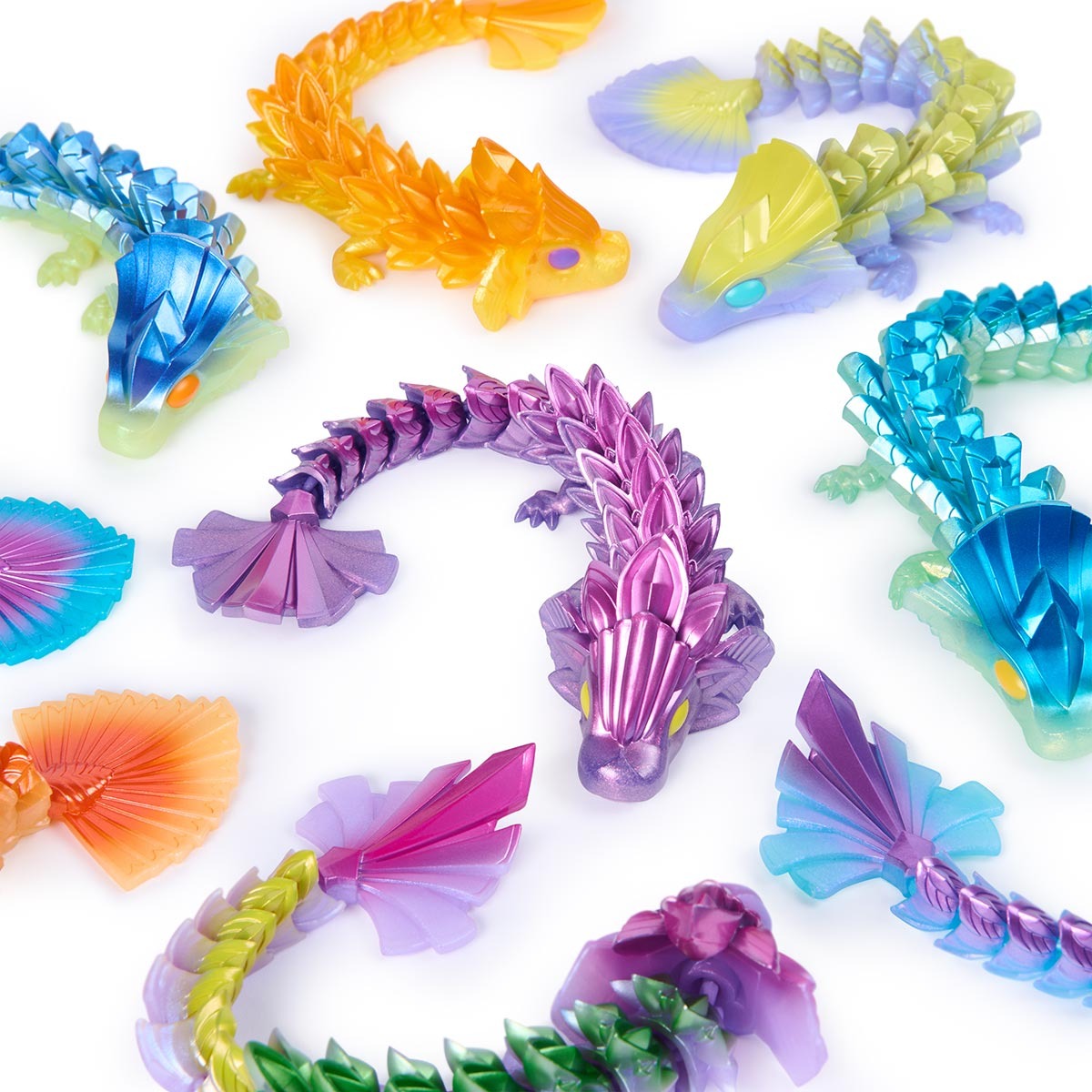 【サンキャッチャー】虹龍のしずく – Rainbow Dragon Mini 星と虹のしずくのサンキャッチャー | etoile-irisee