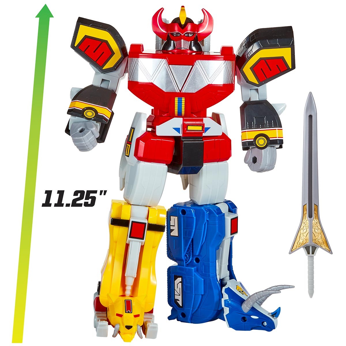Boneco Megazord com Luz e Som - Power Rangers Re-Ignition | Sunny