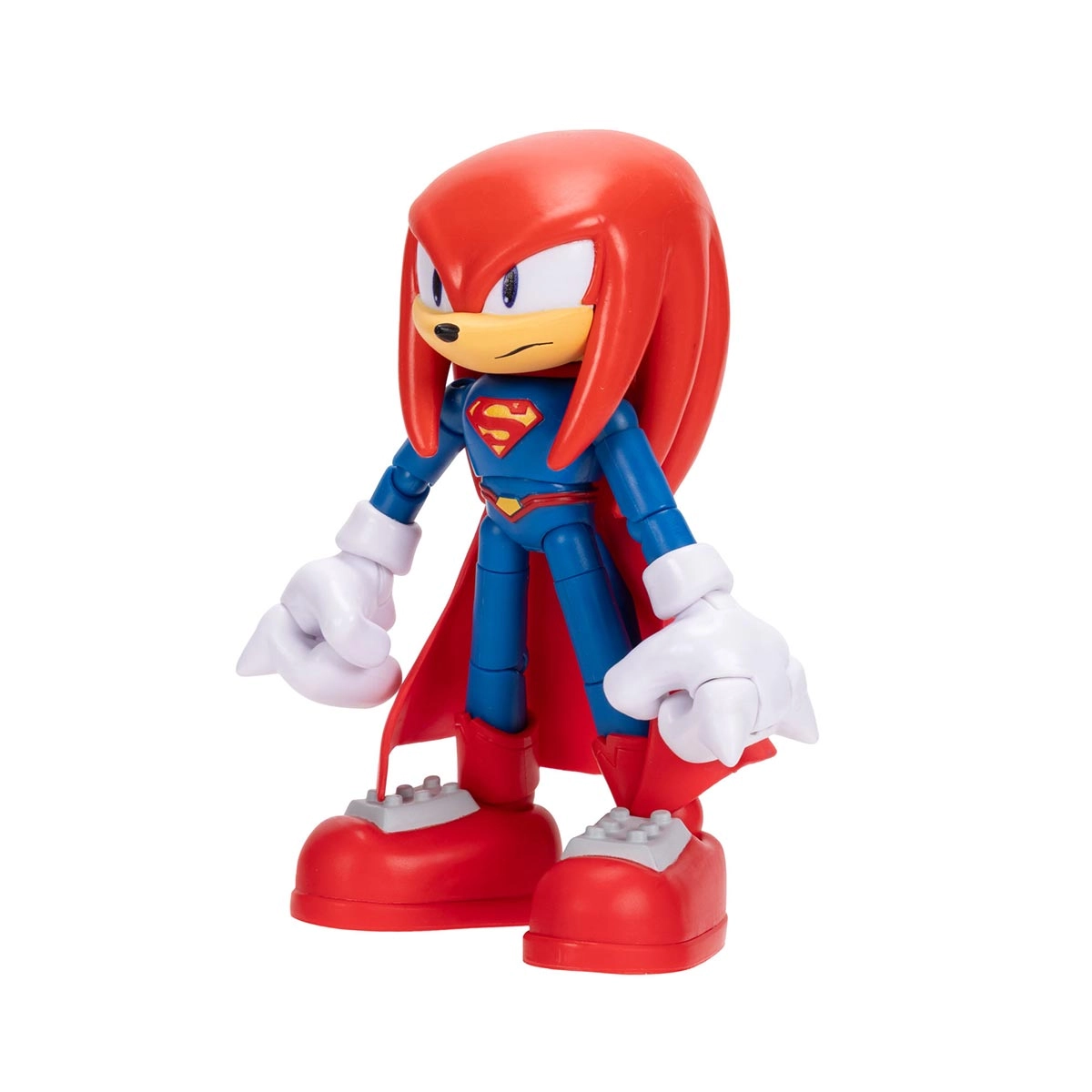 Boneco Articulado Knuckles Supeman de 12cm - Sonic Warner | Sunny