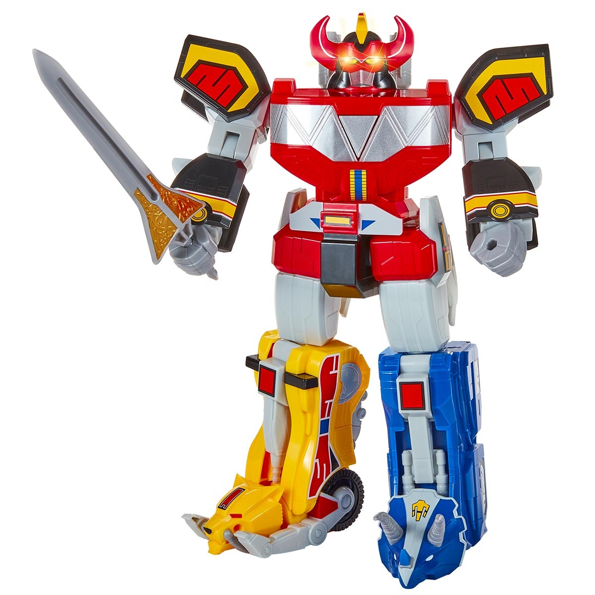 Boneco Megazord com Luz e Som - Power Rangers Re-Ignition | Sunny