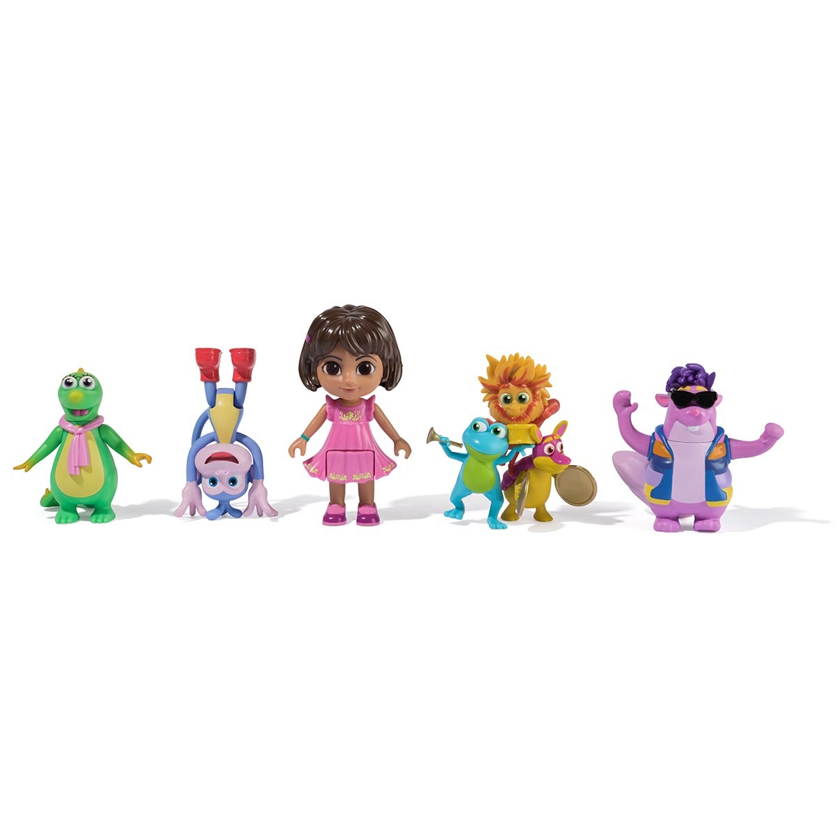 Dora Aventureira - Pack 6 Bonecos Articuladas | Sunny Brinquedos