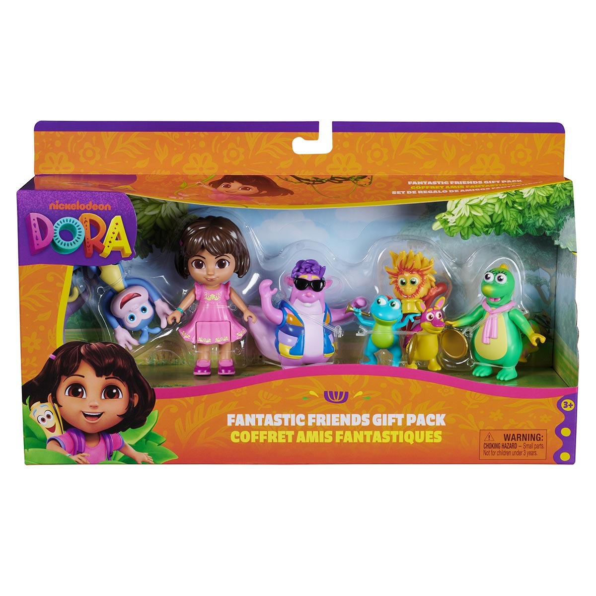 TNTSPACE DORA 6体セット Dora Aventureira - Pack 6 Bonecos Articuladas | Sunny Brinquedos
