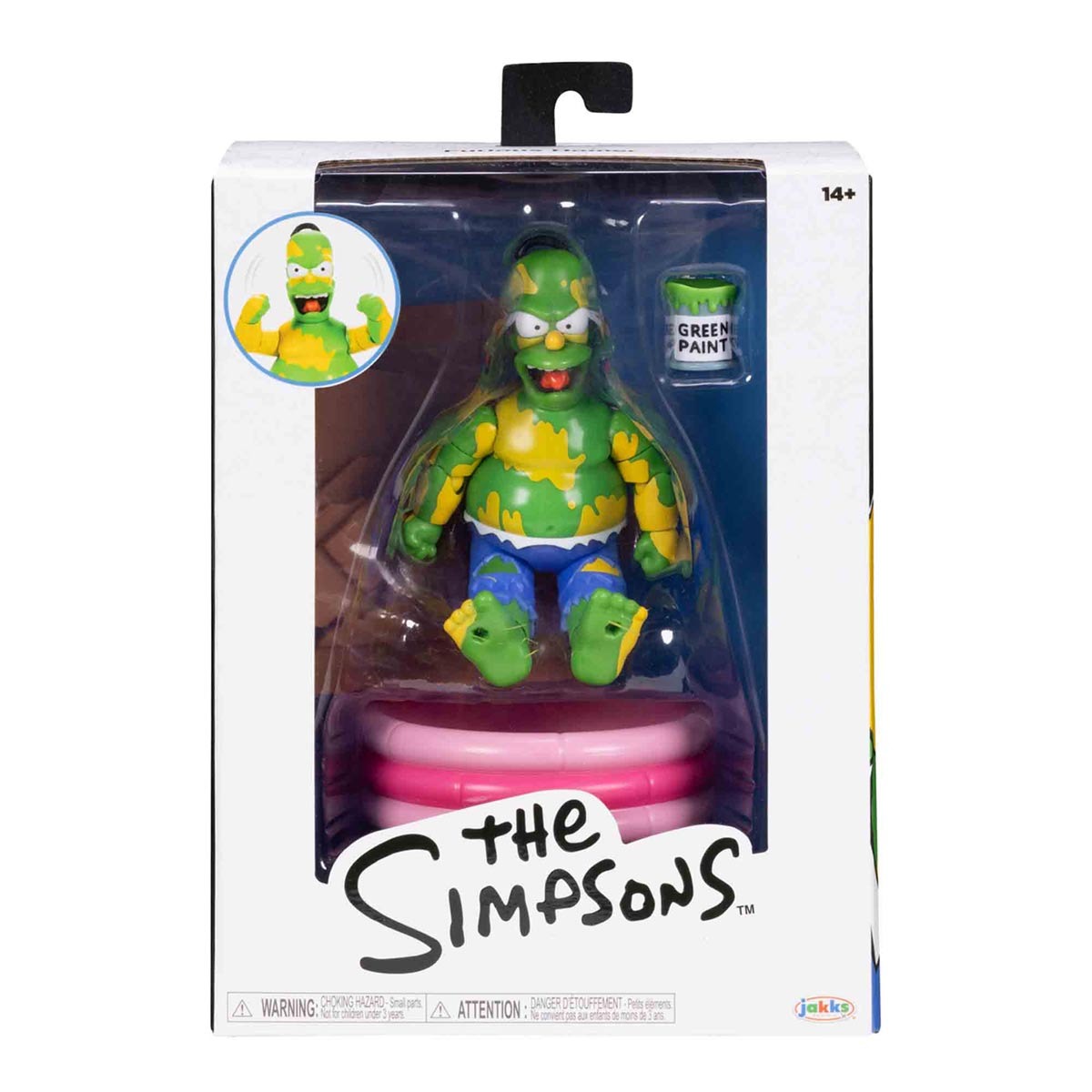 Boneco Articulado Homer Furioso De 12Cm - Os Simpsons | Os