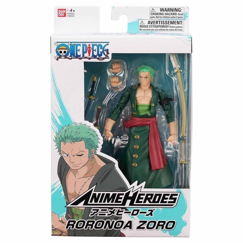 Boneco Articulado Zoro De 16Cm Colecionavel - One Piece | One