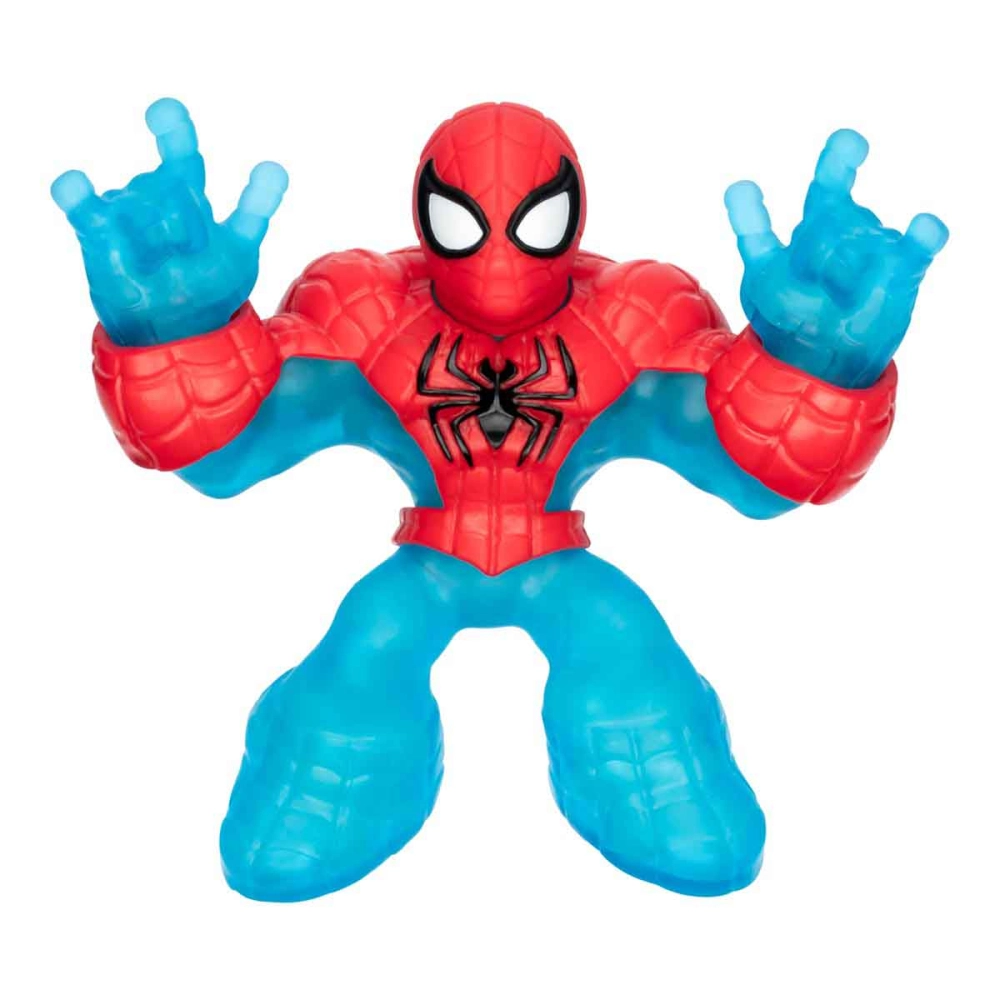 ☆toysmarch☆ Boneco Elastico Homem Aranha Que Brilha No Escuro Goo Jit Zu