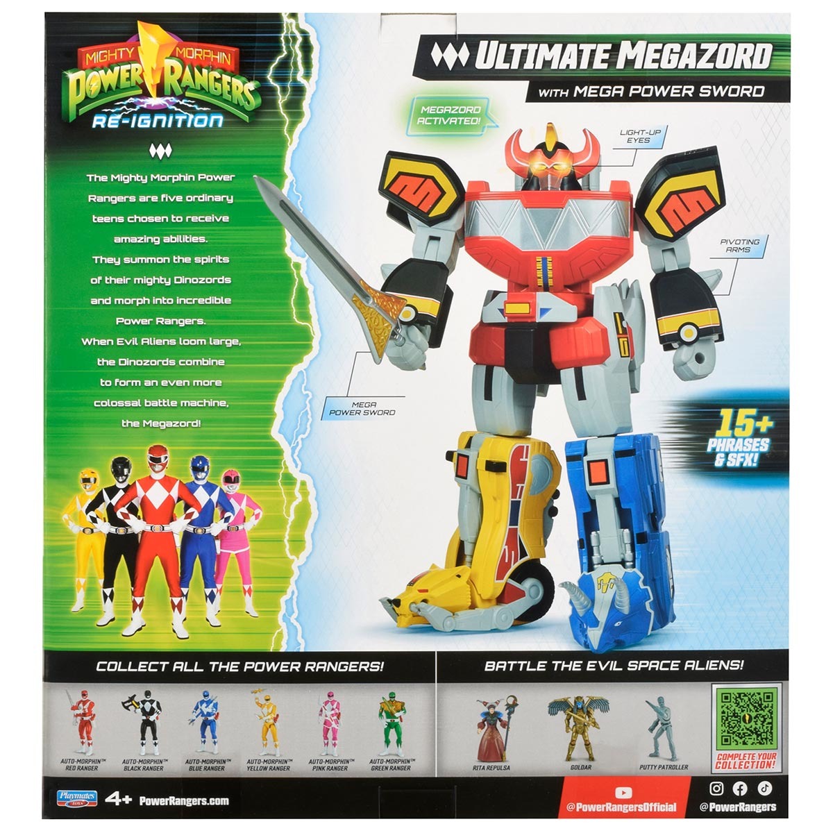 パワーレンジャー　POWER RANGER MEGAZORD 3体セット パワーレンジャー POWER RANGER MEGAZORD 3体セット 【公式通販】