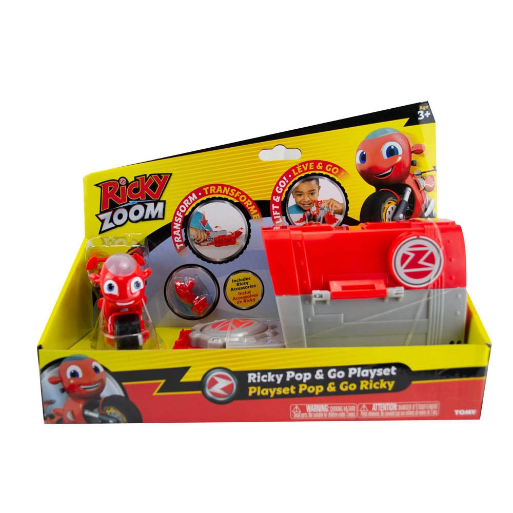 Ricky Zoom - Com Compartimento - Ricky | Ricky Zoom - Brinquedo