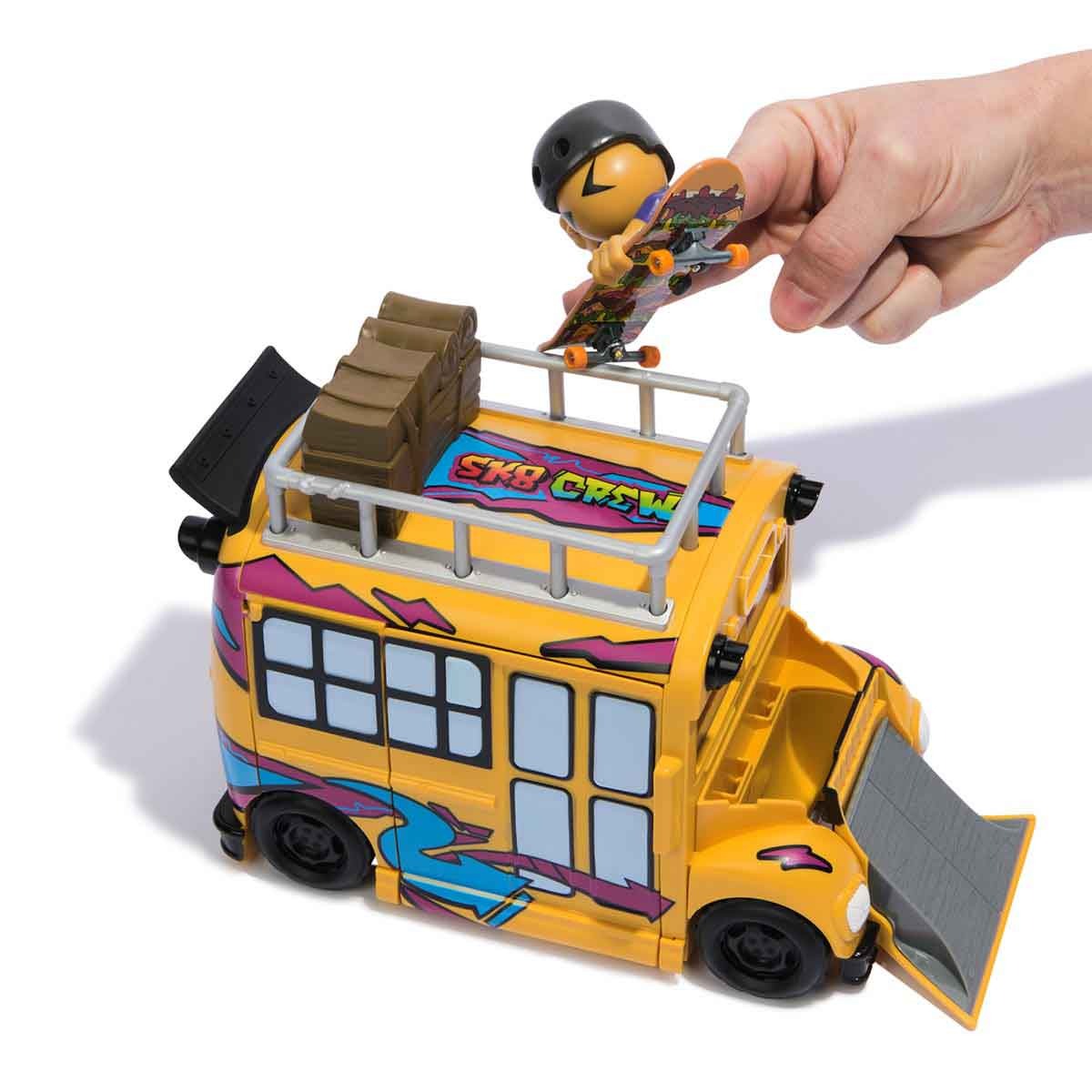 Playset Ônibus Radical Com Boneco Sk8 Crew - Tech Deck | Tech Deck