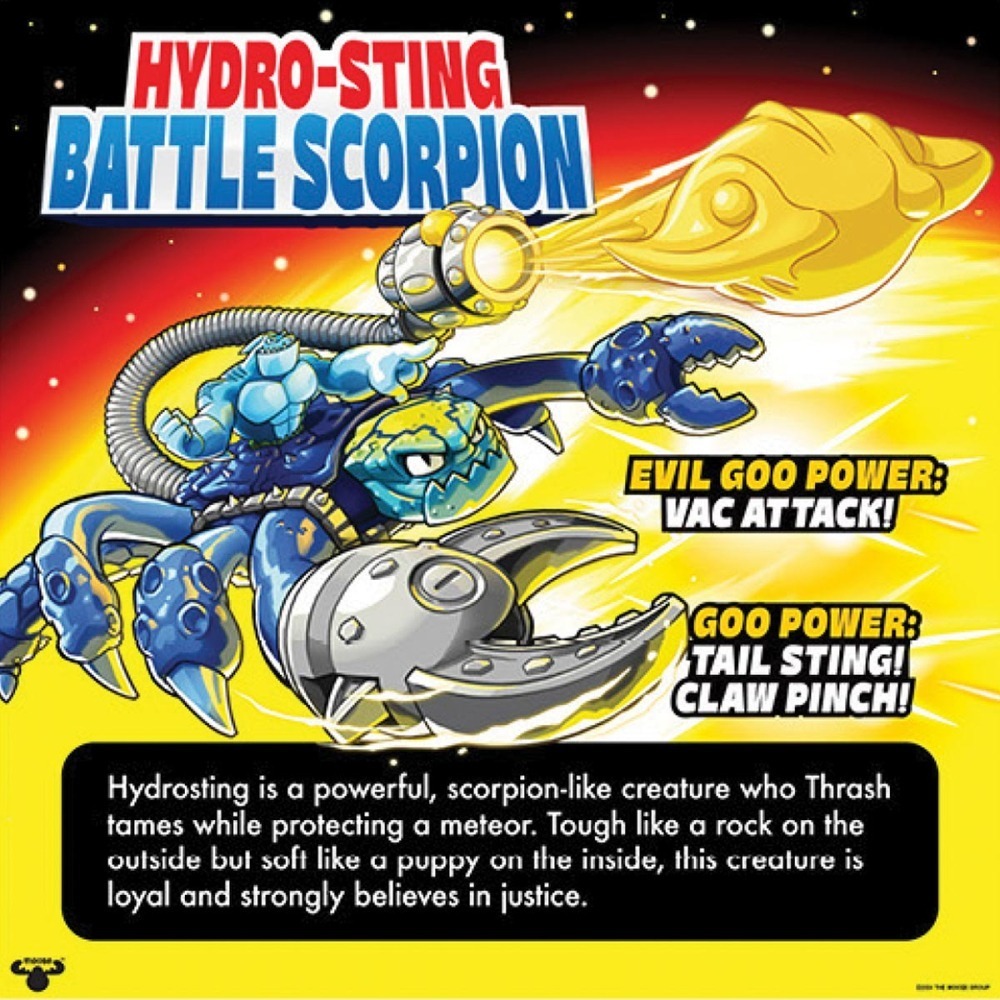 Goo Jit Zu - Herois Meteor Madness Hydro-Sting Scorpion | Goo Jit