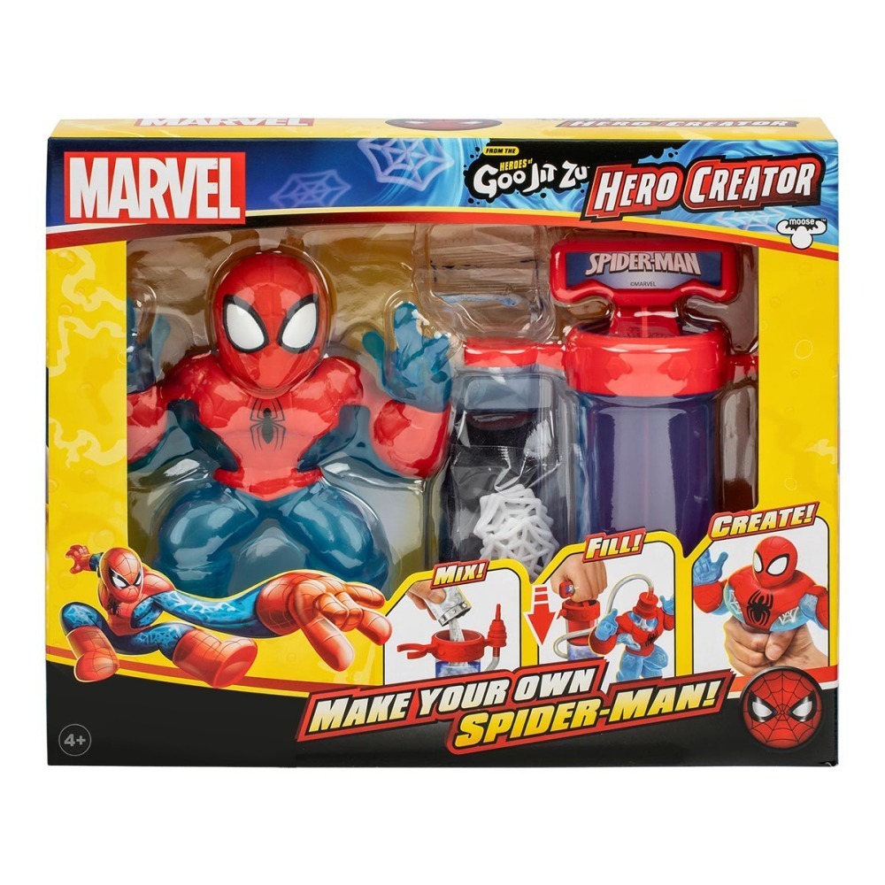 Goo Jit Zu - Spider Man Hero Creator | Goo Jit Zu - Brinquedo