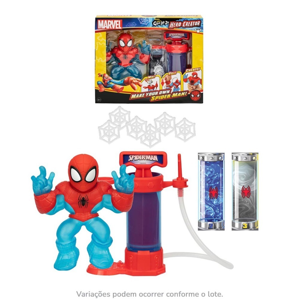 Goo Jit Zu - Spider Man Hero Creator | Goo Jit Zu - Brinquedo