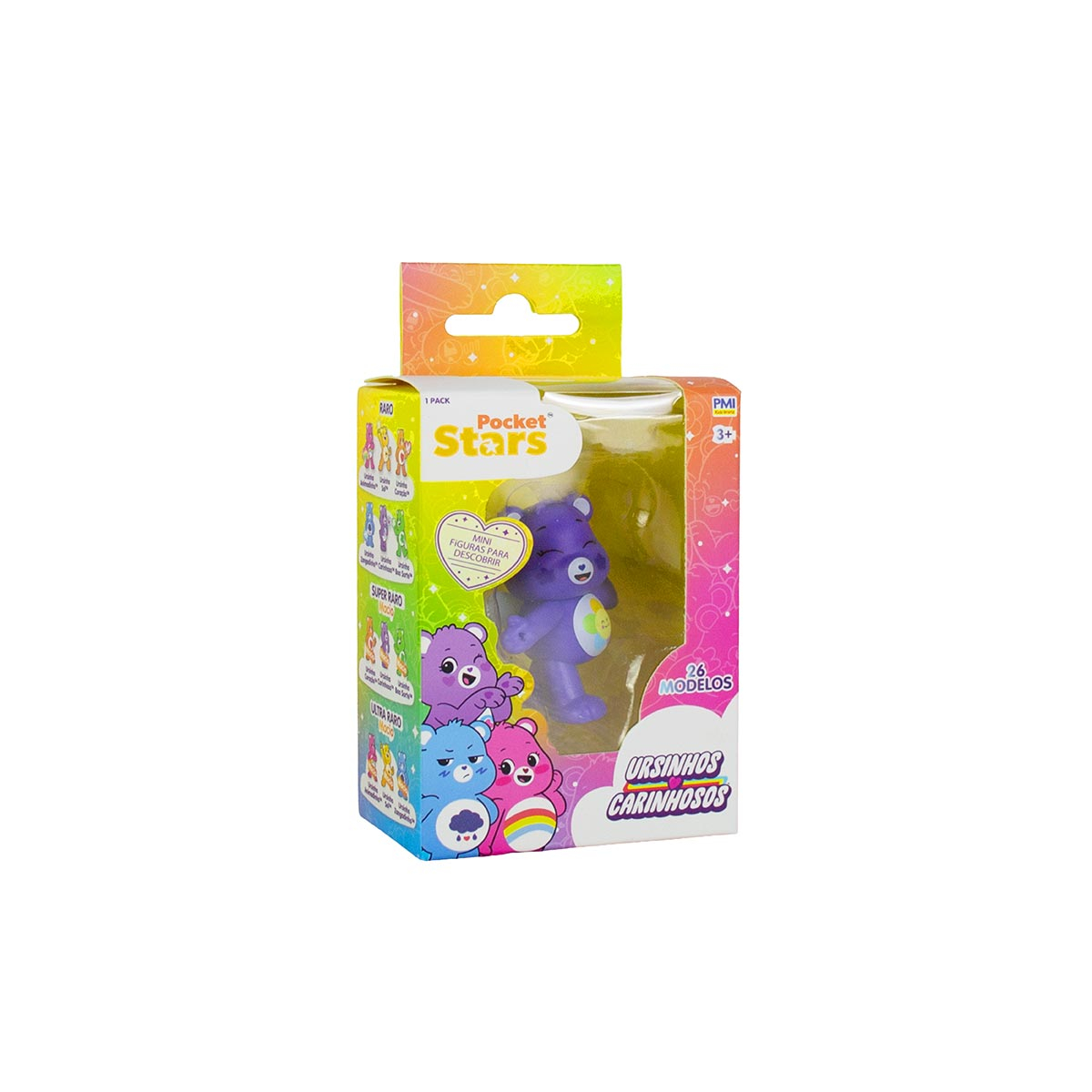 Boneco Ursinho Harmonia de 5cm - Ursinhos Carinhosos Boneco Ursinho Harmonia de 5cm - Ursinhos Carinhosos