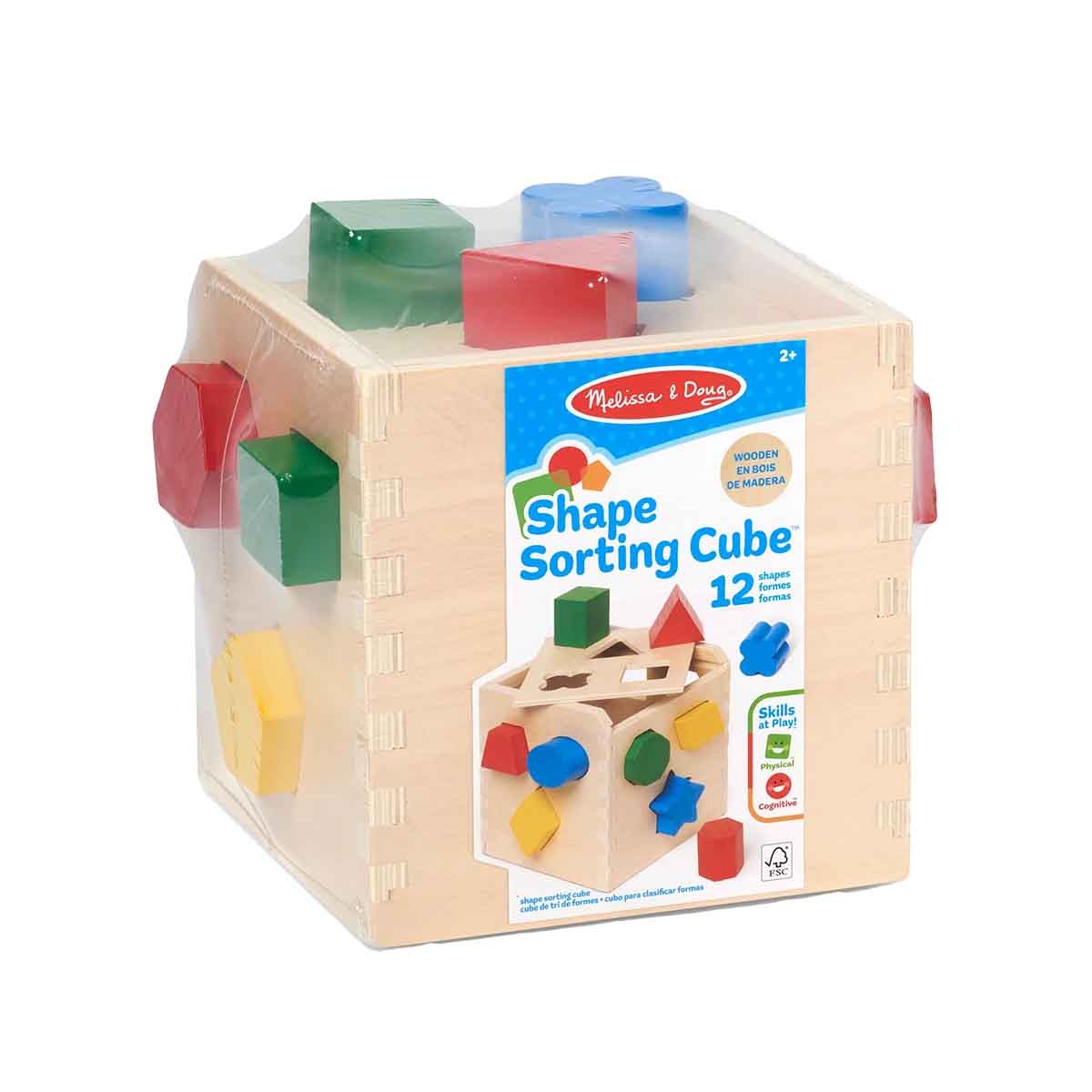 Cubo Quebra Cabeca Formas Geometricas - Melissa & Doug