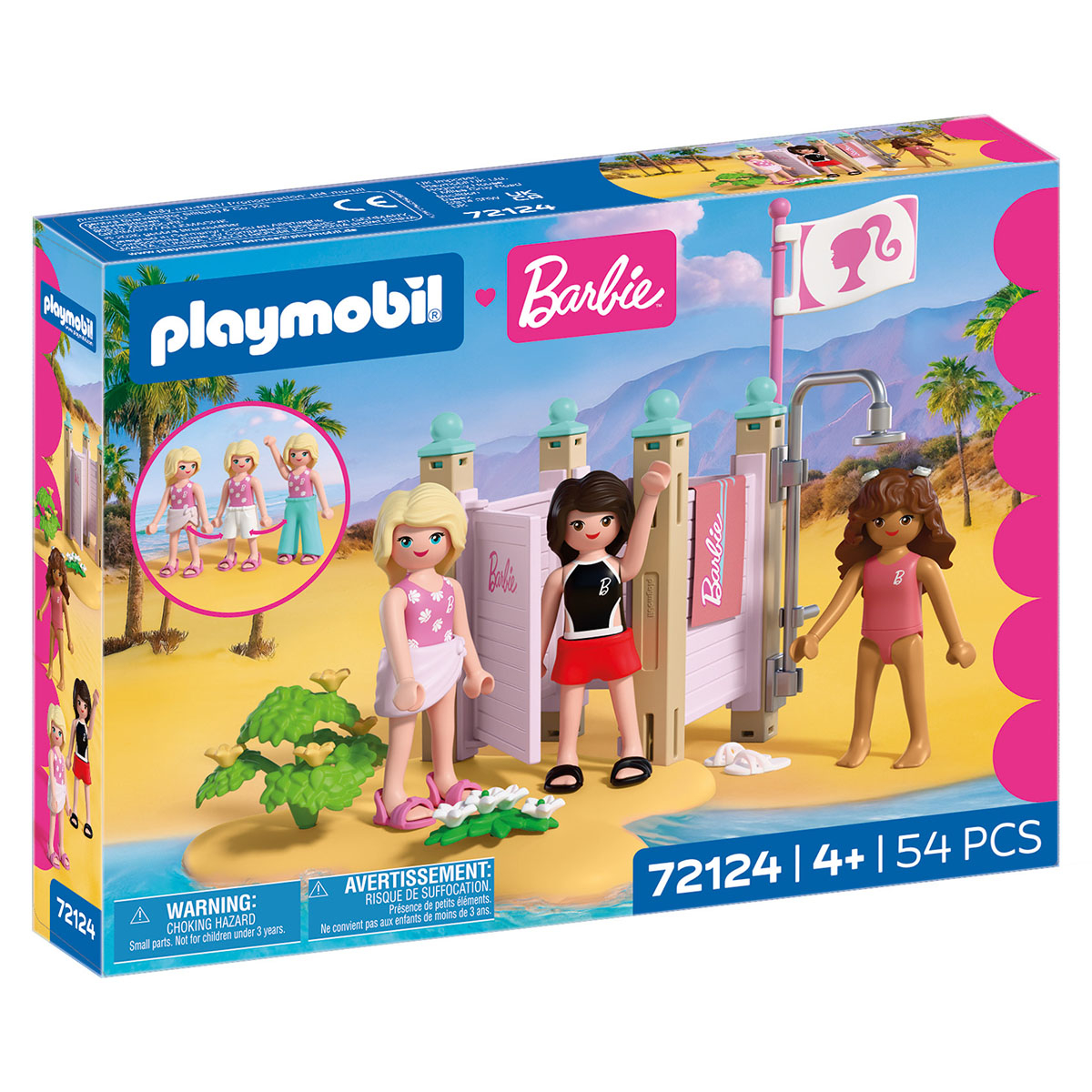 Ducha de Praia da Barbie - Playmobil Barbie 72124 Ducha de Praia da Barbie - Playmobil Barbie 72124