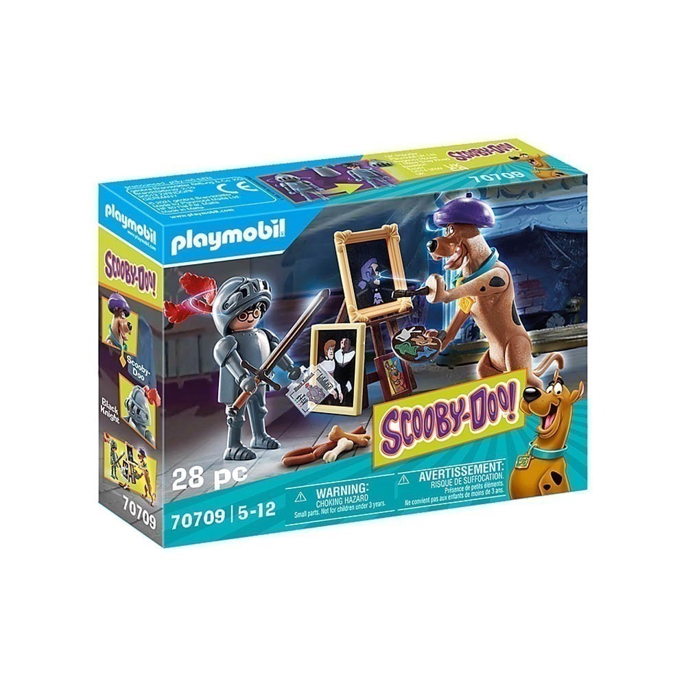 Playmobil - Aventura Com O Cavaleiro Negro - Scooby-Doo! - 70709