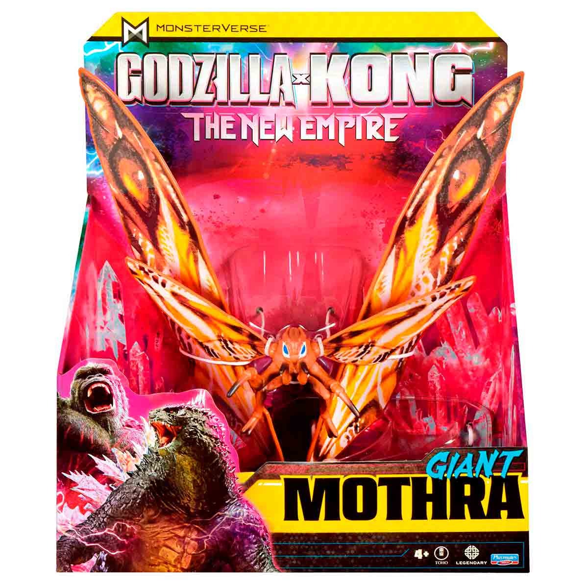 Boneca Gigante Mothra de 28cm - Godzilla Novo Imperio