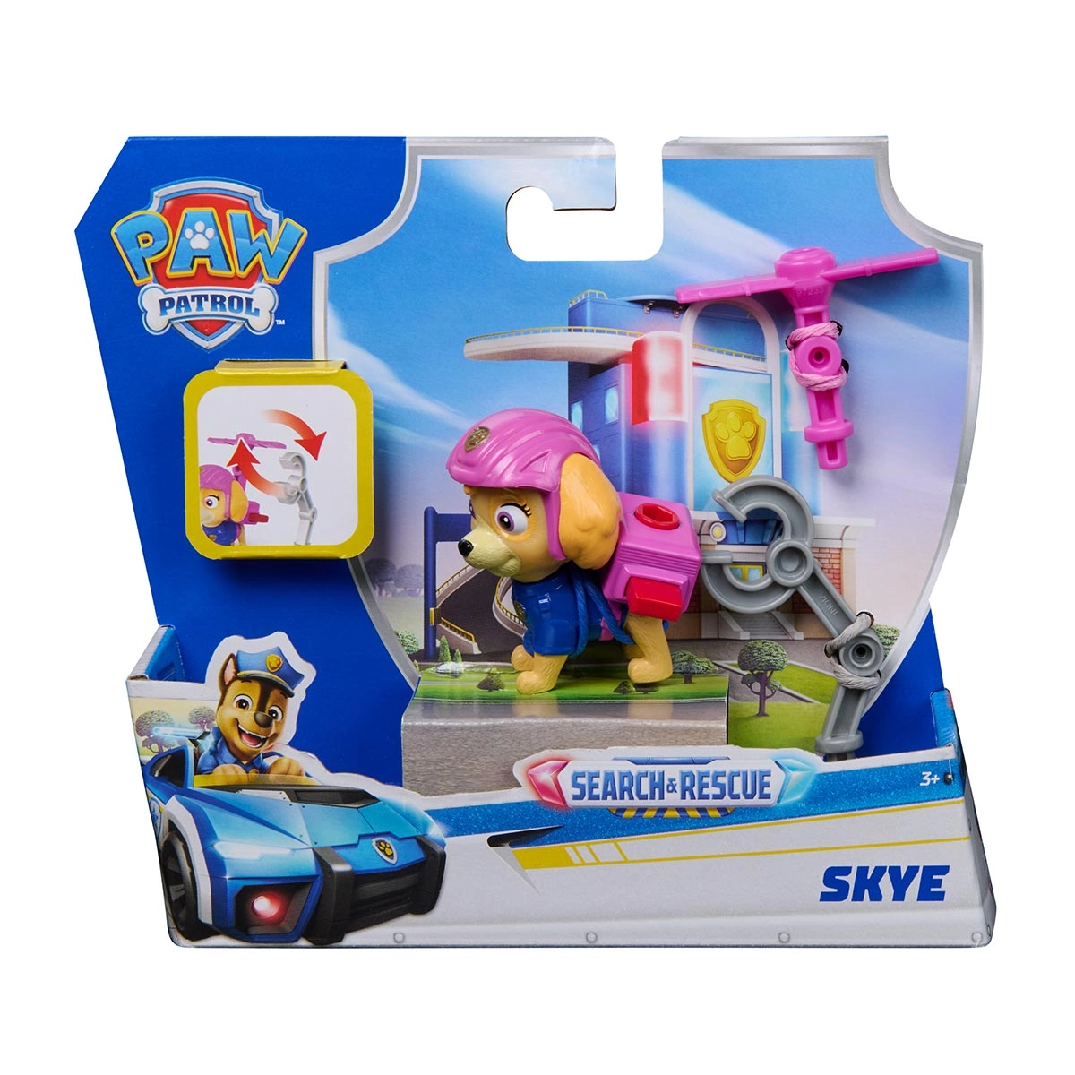Boneca Skye Série Search & Rescue - Patrulha Canina Boneca Skye Série Search & Rescue - Patrulha Canina