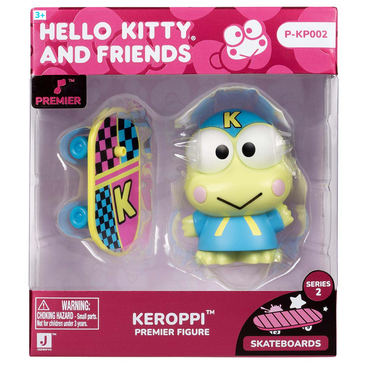 Boneca Premium Keroppi Skatista De 10Cm - Hello Kitty Boneca Premium Keroppi Skatista De 10Cm - Hello Kitty