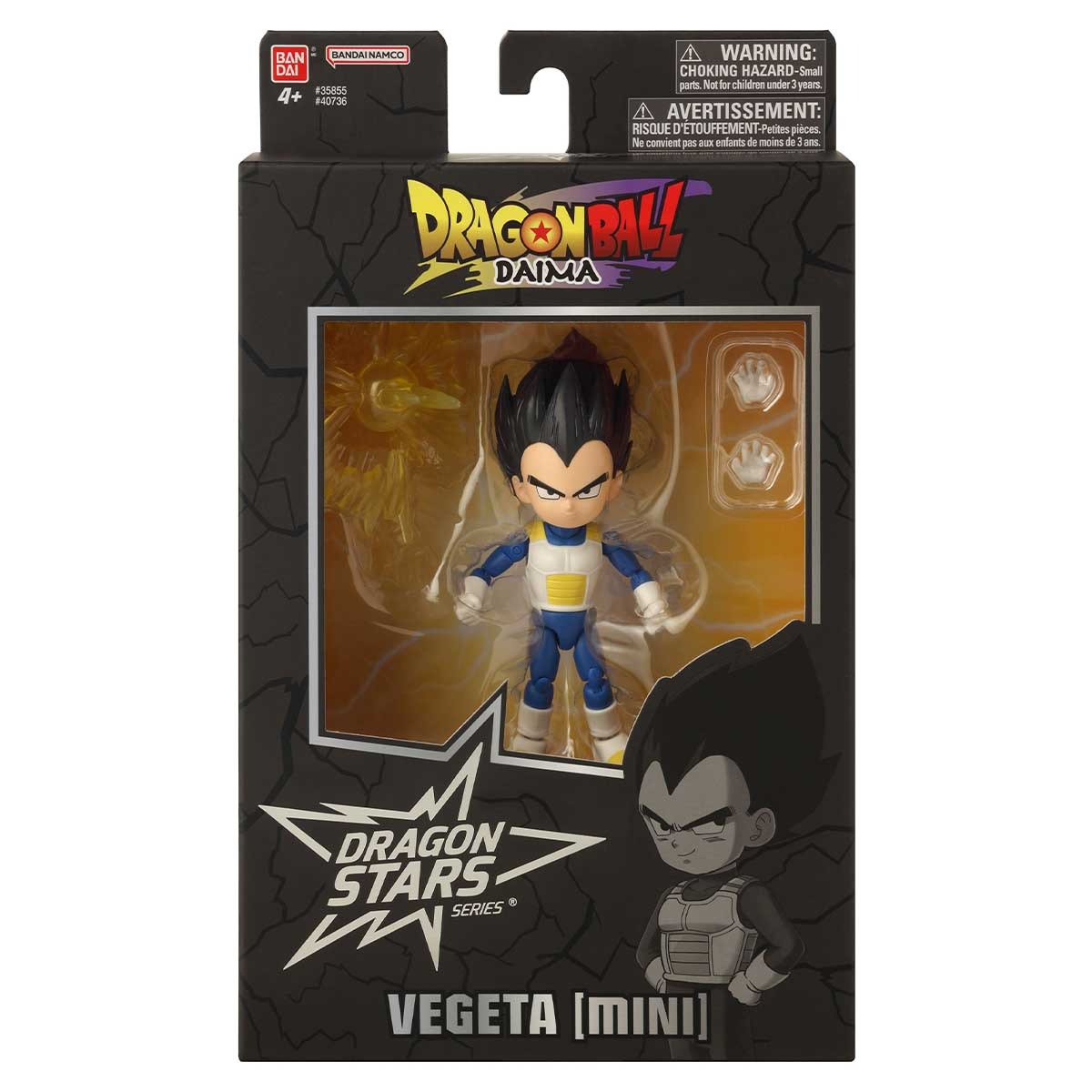 Dragon Ball - Boneco Articulado 16Cm Vegeta Pequeno - Sunny