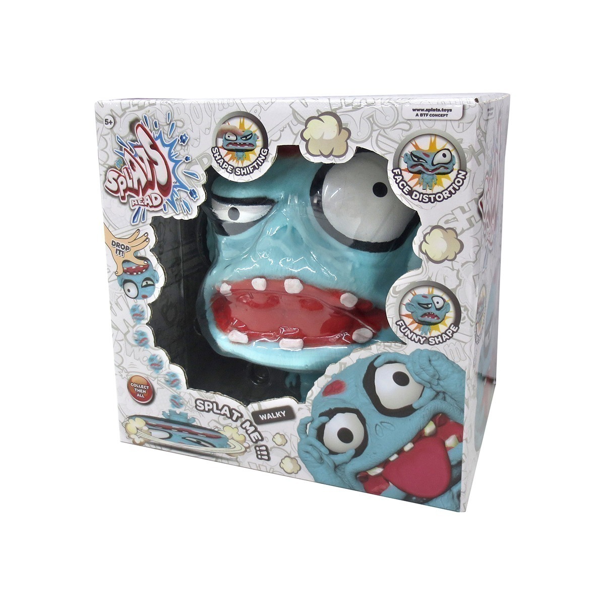 Splats Head - Boneco Maxi De 17Cm - Walky