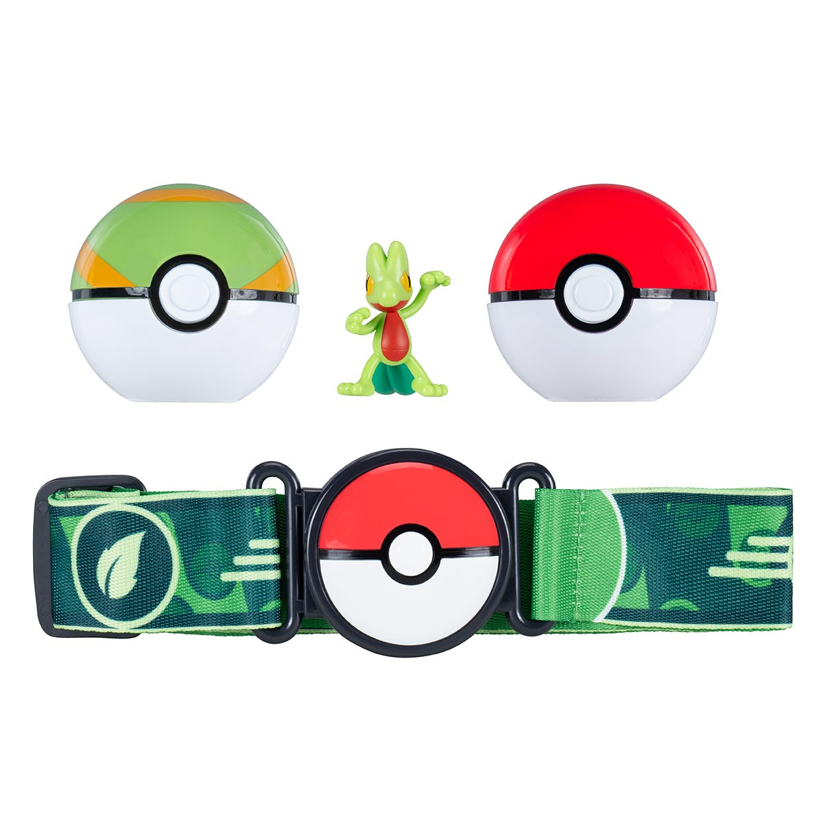 Cinto Com Boneco Treecko E 2 Pokébolas - Pokémon