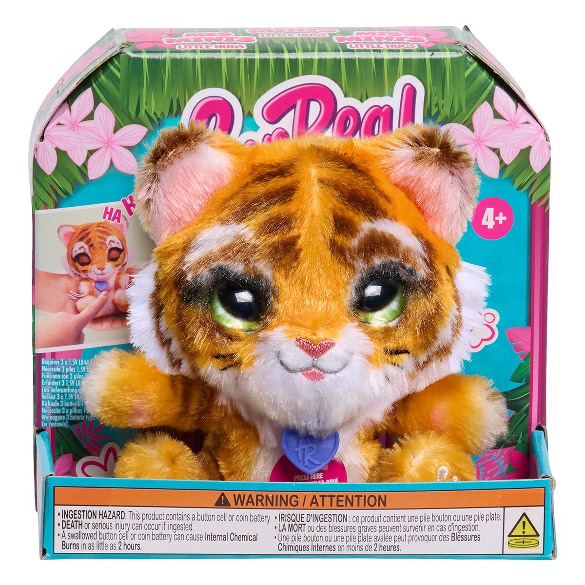 Fur Real - Pelucia Interativa Me Abrace Tigre - Sunny