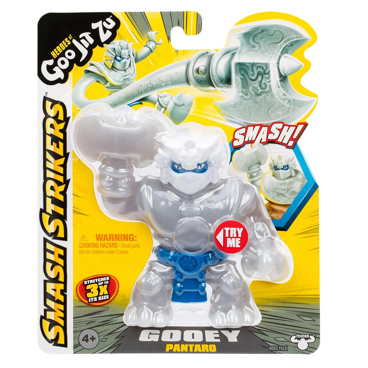 Boneco Elastico Pantaro de 11cm - Goo Jit Zu Smash Strickers