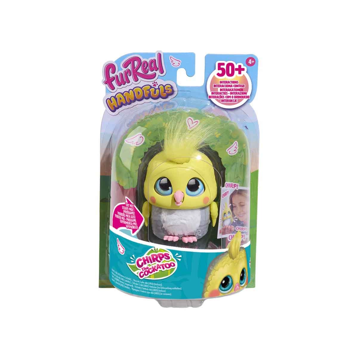 Boneca Interativa Chirps, A Cacatua - Fur Real Boneca Interativa Chirps, A Cacatua - Fur Real