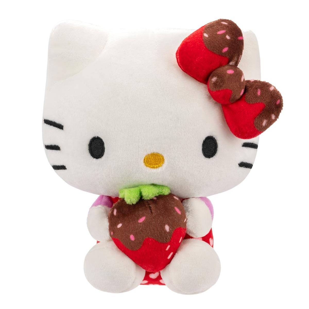 Pelúcia Love 18Cm Da Hello Kitty Morango Hello Kitty Amigos