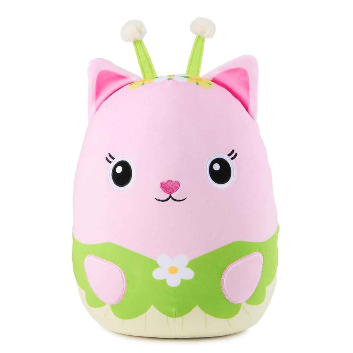 Pelúcia Squish Kitty Fairy De 30Cm - Gabby'S Dollhouse