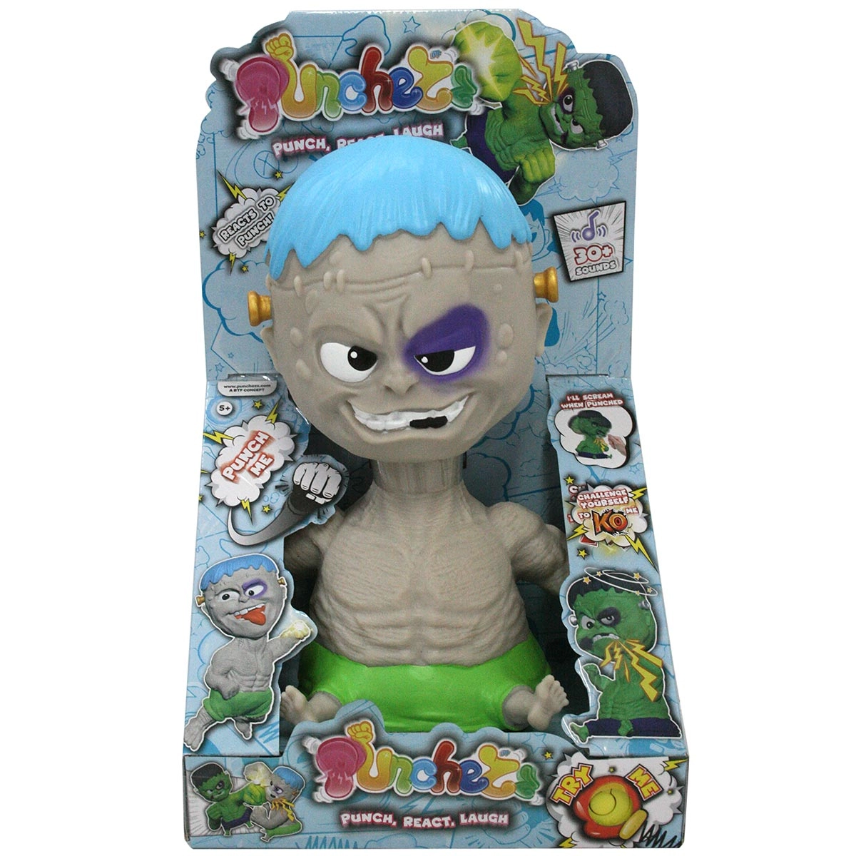 Boneco Interativo Zonko com Som (Amigo Pancada) - Punchezz