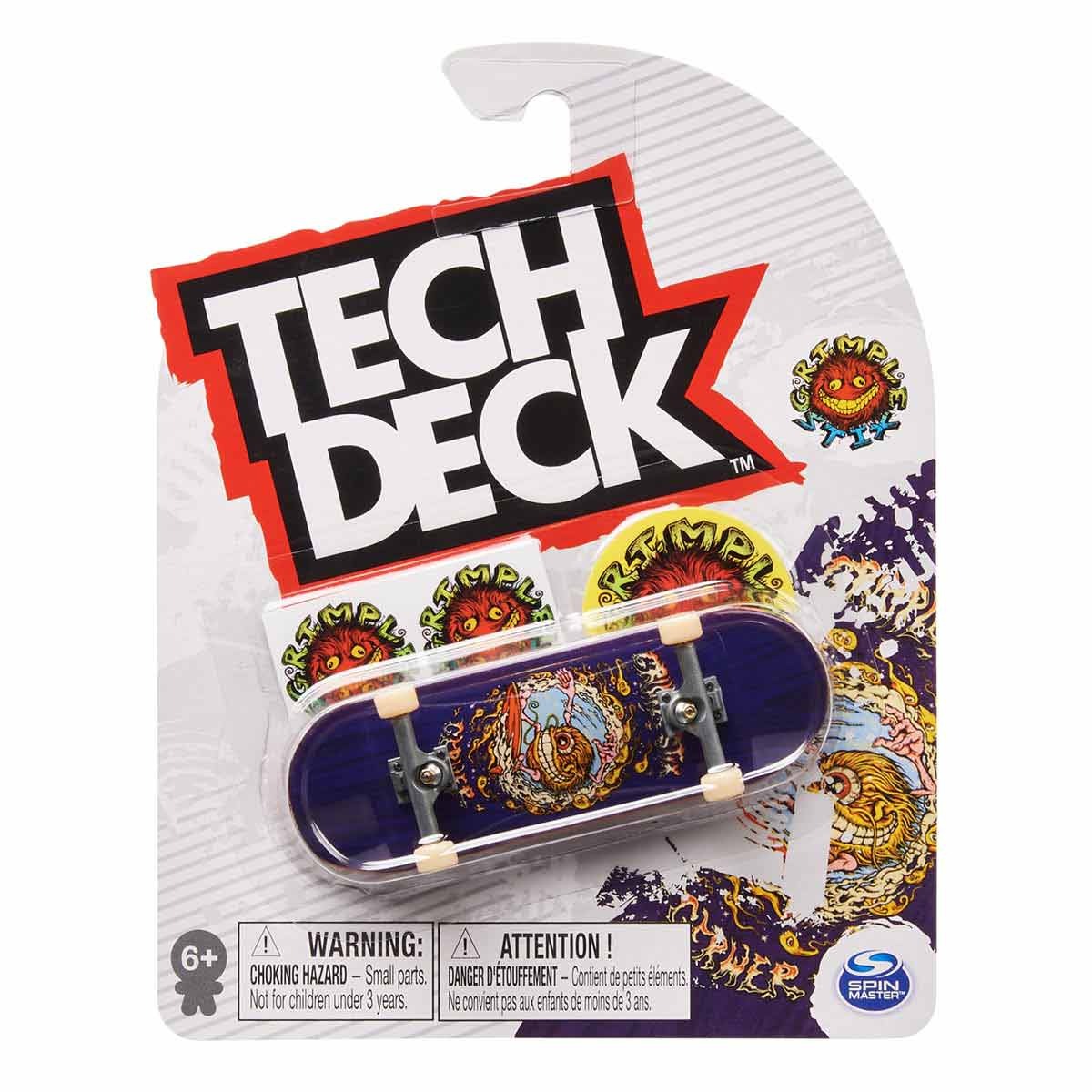 Skate De Dedo 96Mm - Grimple Stix Roxo - Tech Deck