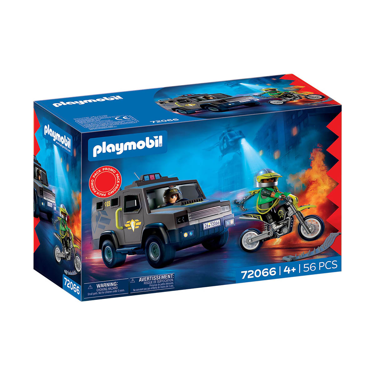 Unidade Policial Tática - Playmobil Promo Pack 72066 Unidade Policial Tática - Playmobil Promo Pack 72066