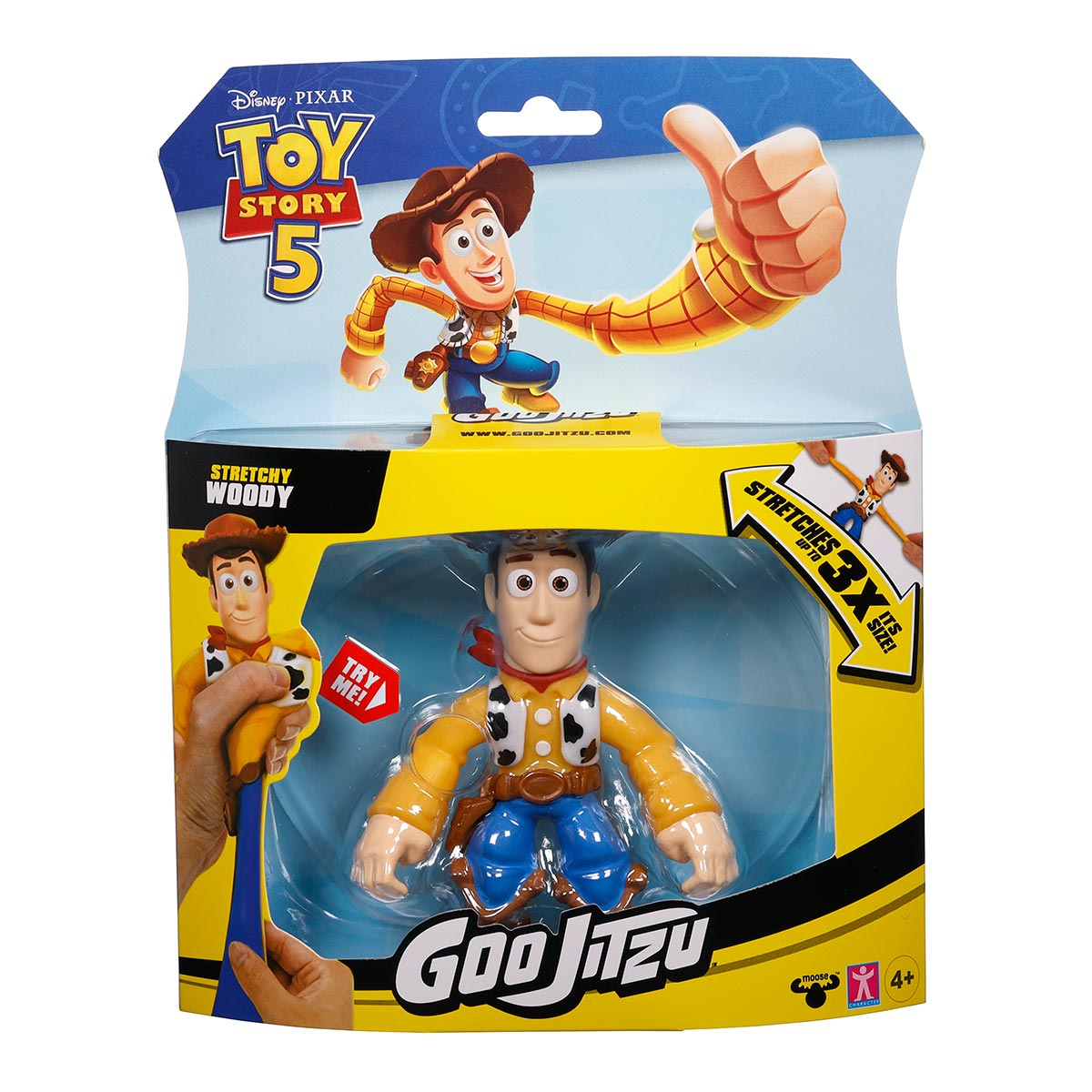 Boneco Elástico Woody - Goo Jit Zu Toy Story 5 Boneco Elástico Woody - Goo Jit Zu Toy Story 5