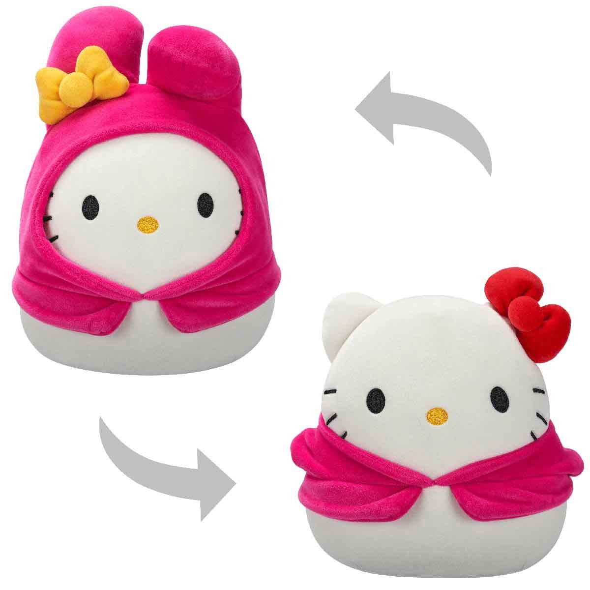 1 Pelucia Hello Kitty 20Cm Fantasia My Melody Squishmallows