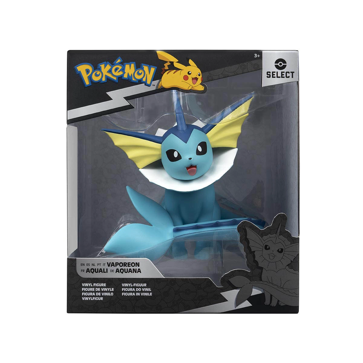 Boneco Vaporeon De Vinil 11Cm - Pokémon Boneco Vaporeon De Vinil 11Cm - Pokémon