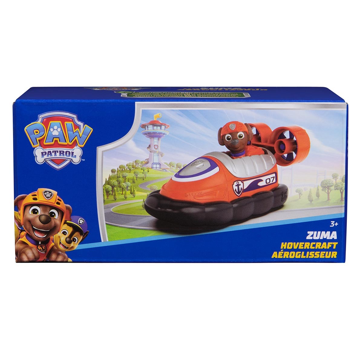 Aerodeslizador do Zuma com Boneco - Patrulha Canina