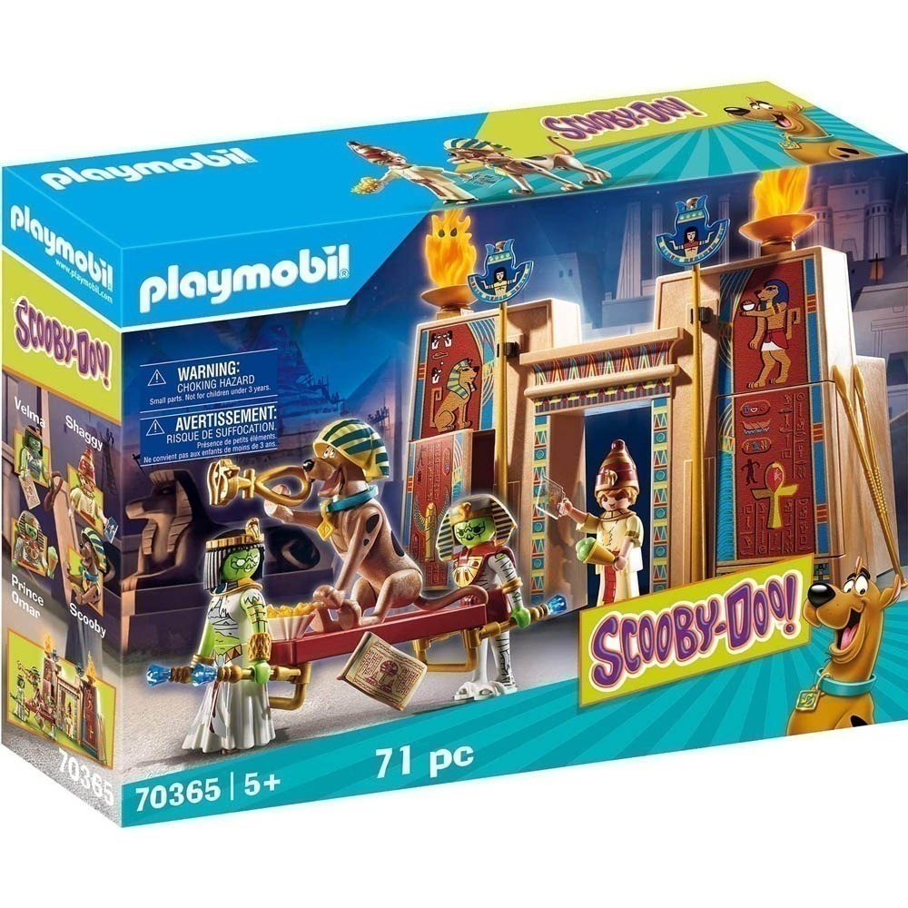 Playmobil - Aventura No Egito - Scooby-Doo! - 70365