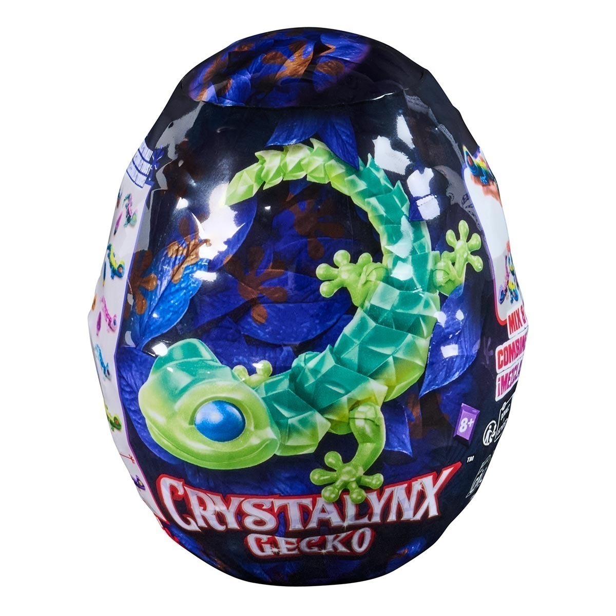 1 Boneco Lagarto Articulado Surpresa - Crystalynx Gecko