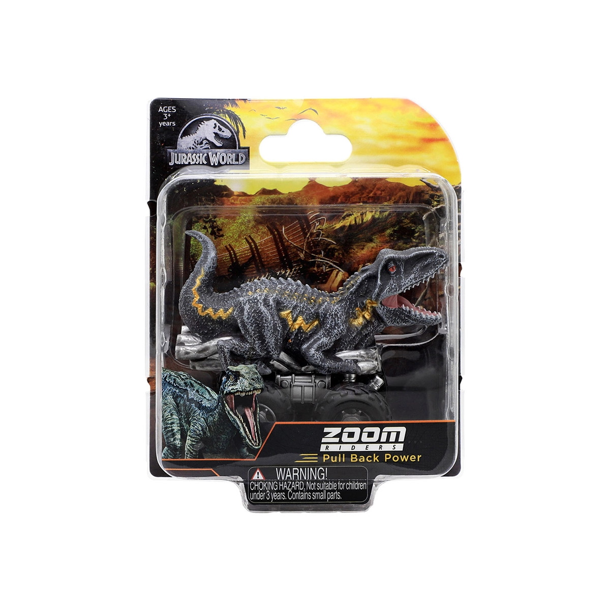Jurassic World - Carrinho De Dinossauro 7Cm - Indoraptor