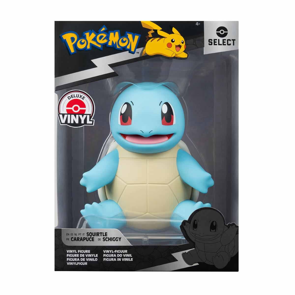 Boneco Deluxe De Vinil Squirtle De 20Cm - Pokémon Boneco Deluxe De Vinil Squirtle De 20Cm - Pokémon