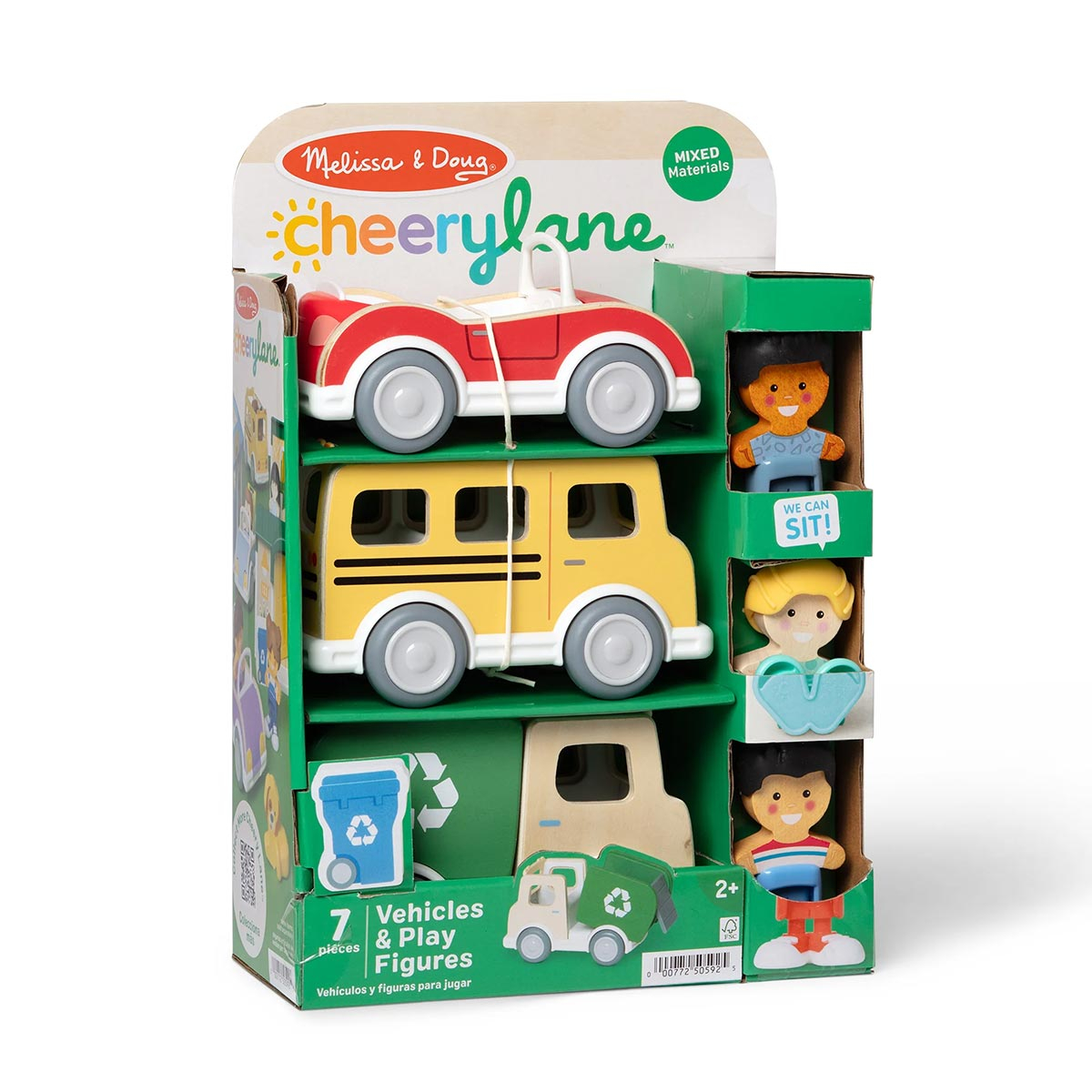 Playset Mini Mundo Veículos - Melissa & Doug Playset Mini Mundo Veículos - Melissa & Doug