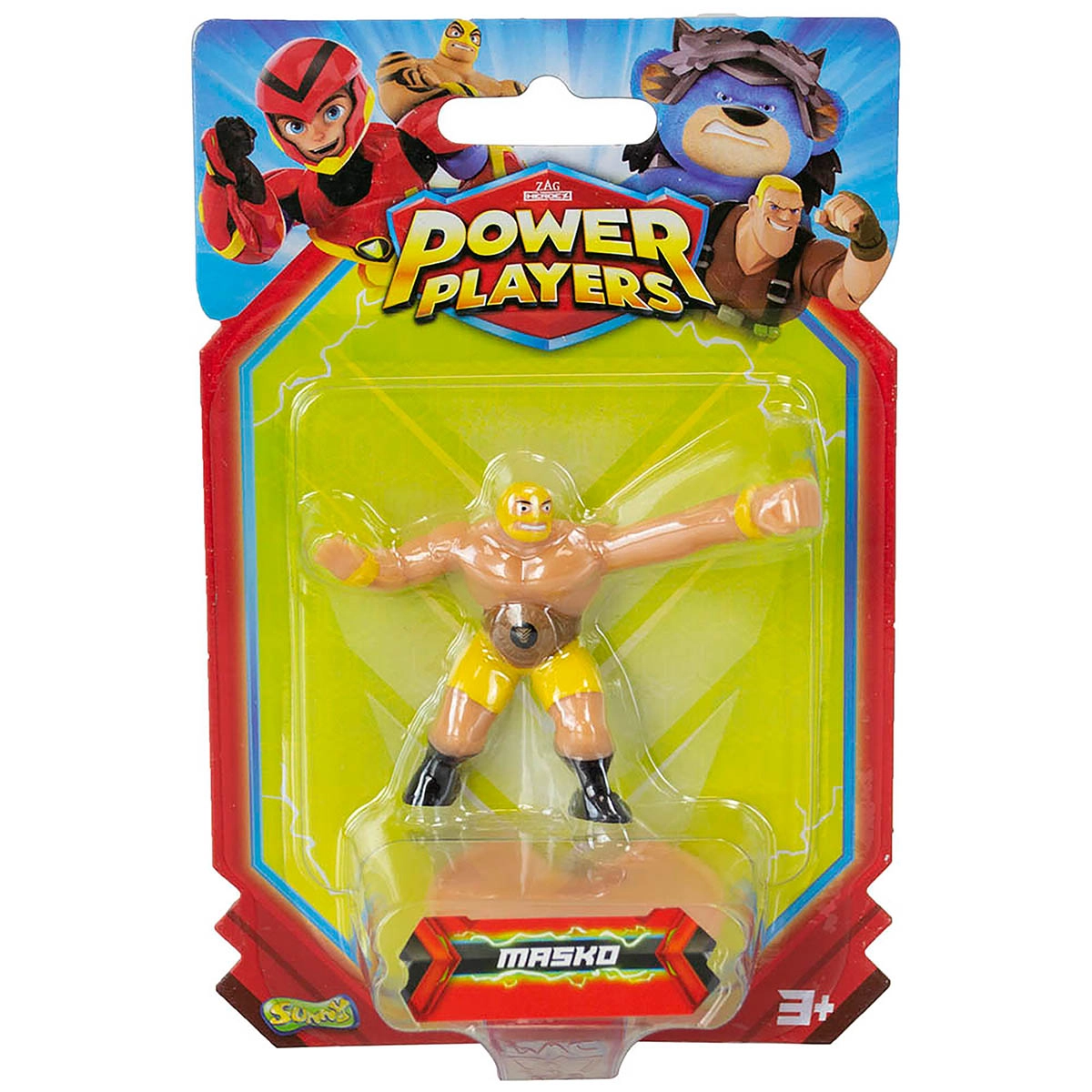 Power Players - Minifigura 5 Cm - Masko