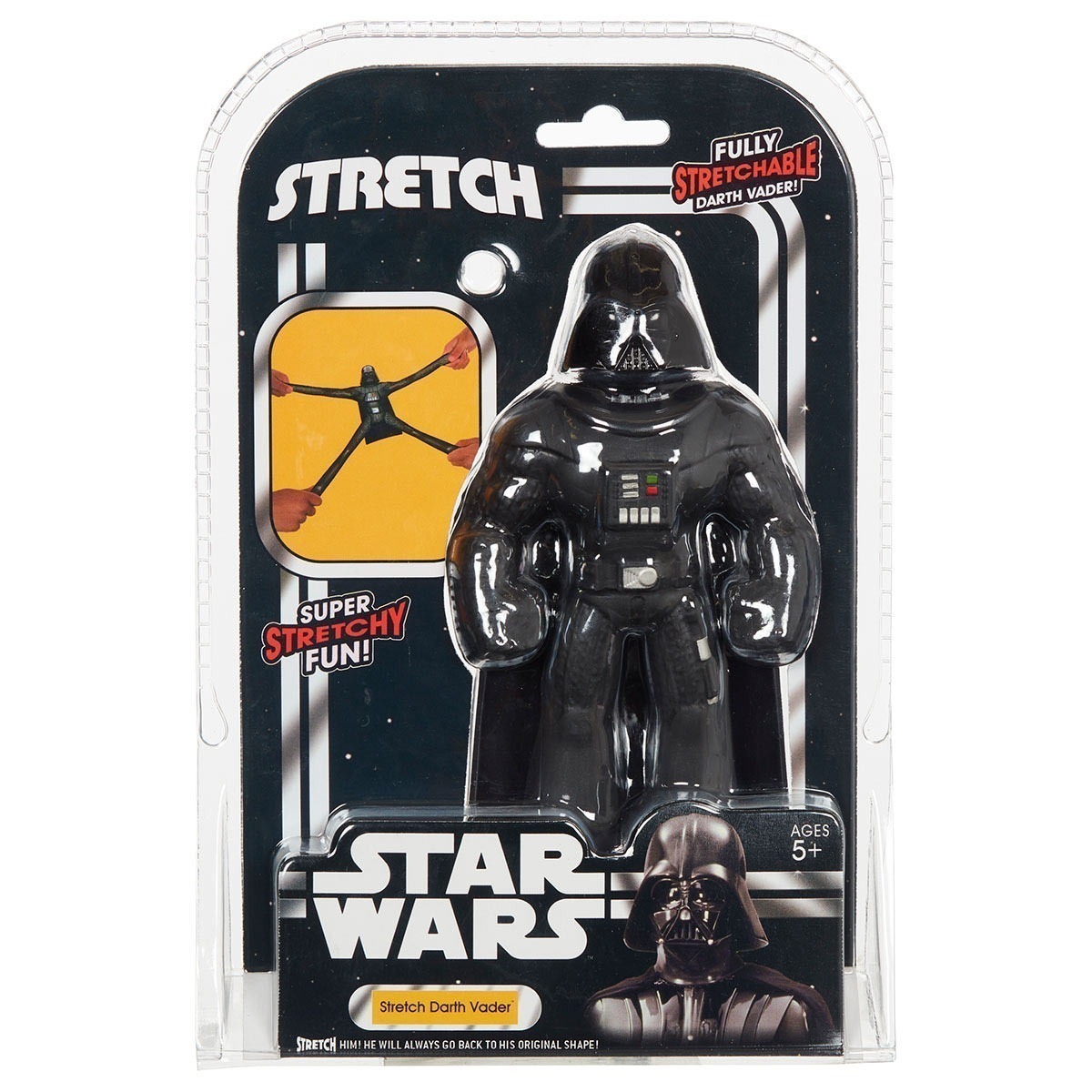 Stretch - Boneco Star Wars Elátisco 17Cm - Darth Vader