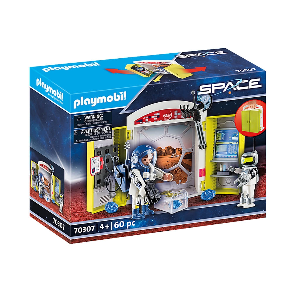 Playmobil - Play Box Missão Marte - Space - 70307
