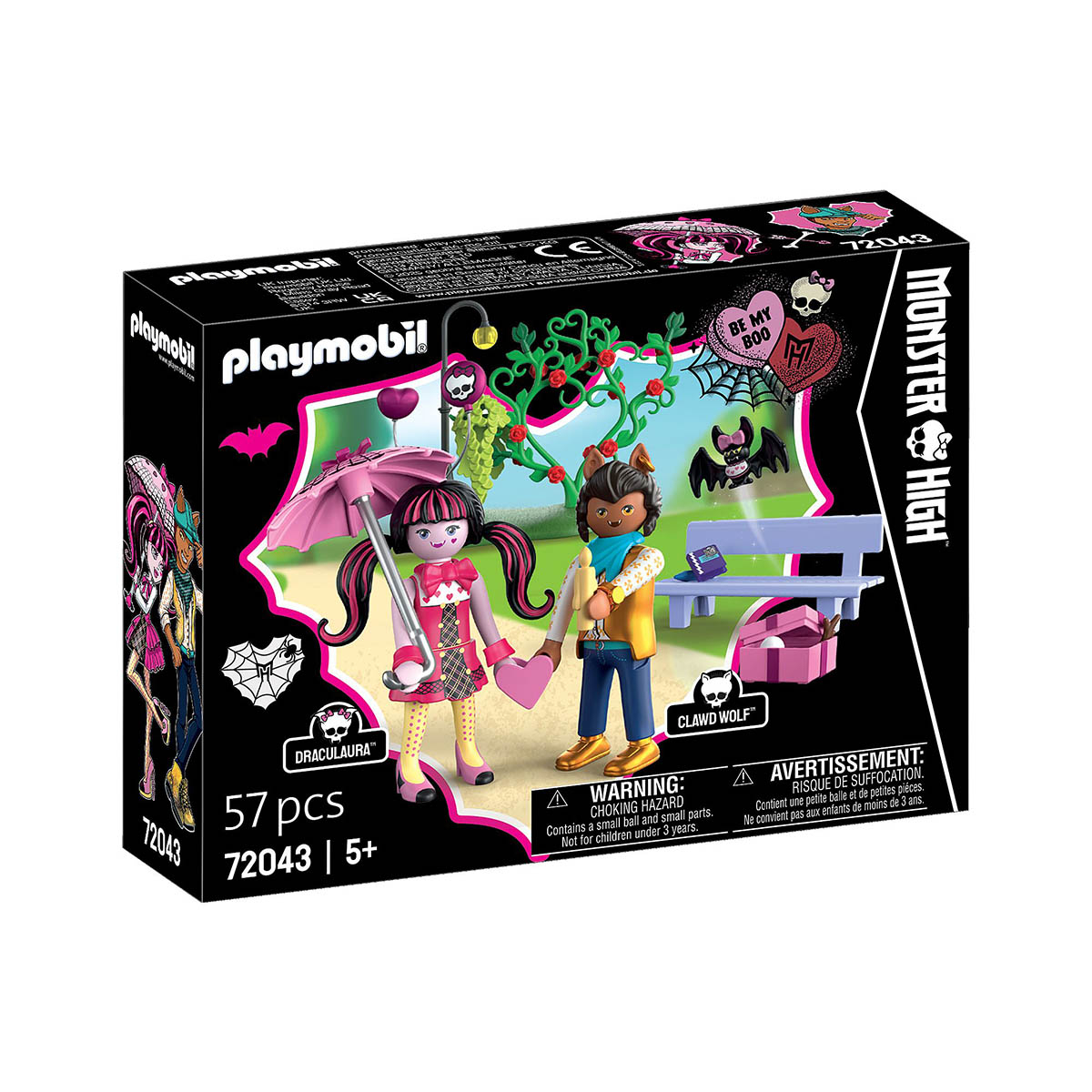 Encontro do Dia dos Namorados - Playmobil Monster High 72043