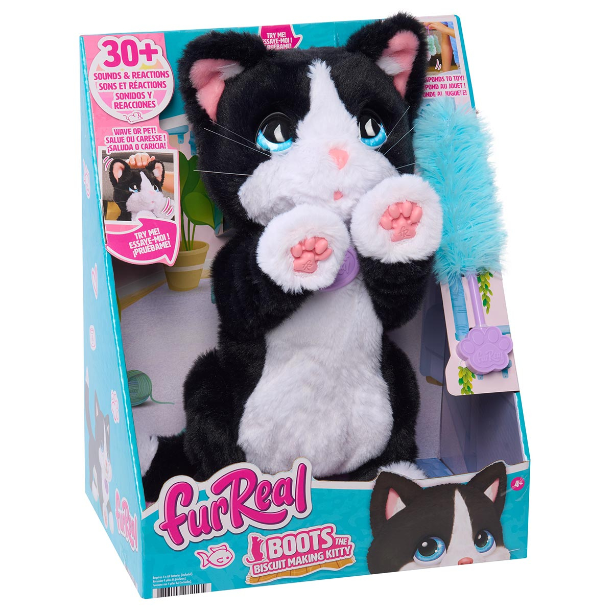 Pelúcia Interativa Gata Boots - Fur Real