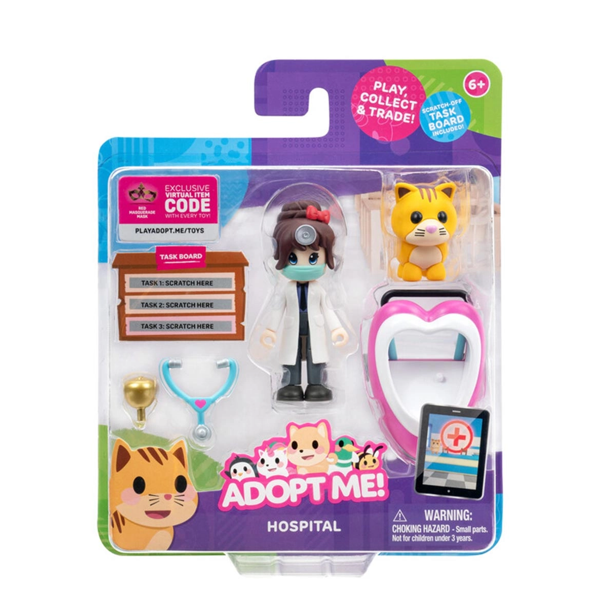 2 Bonecas Amigos E Pet - Hospital - Adopt Me