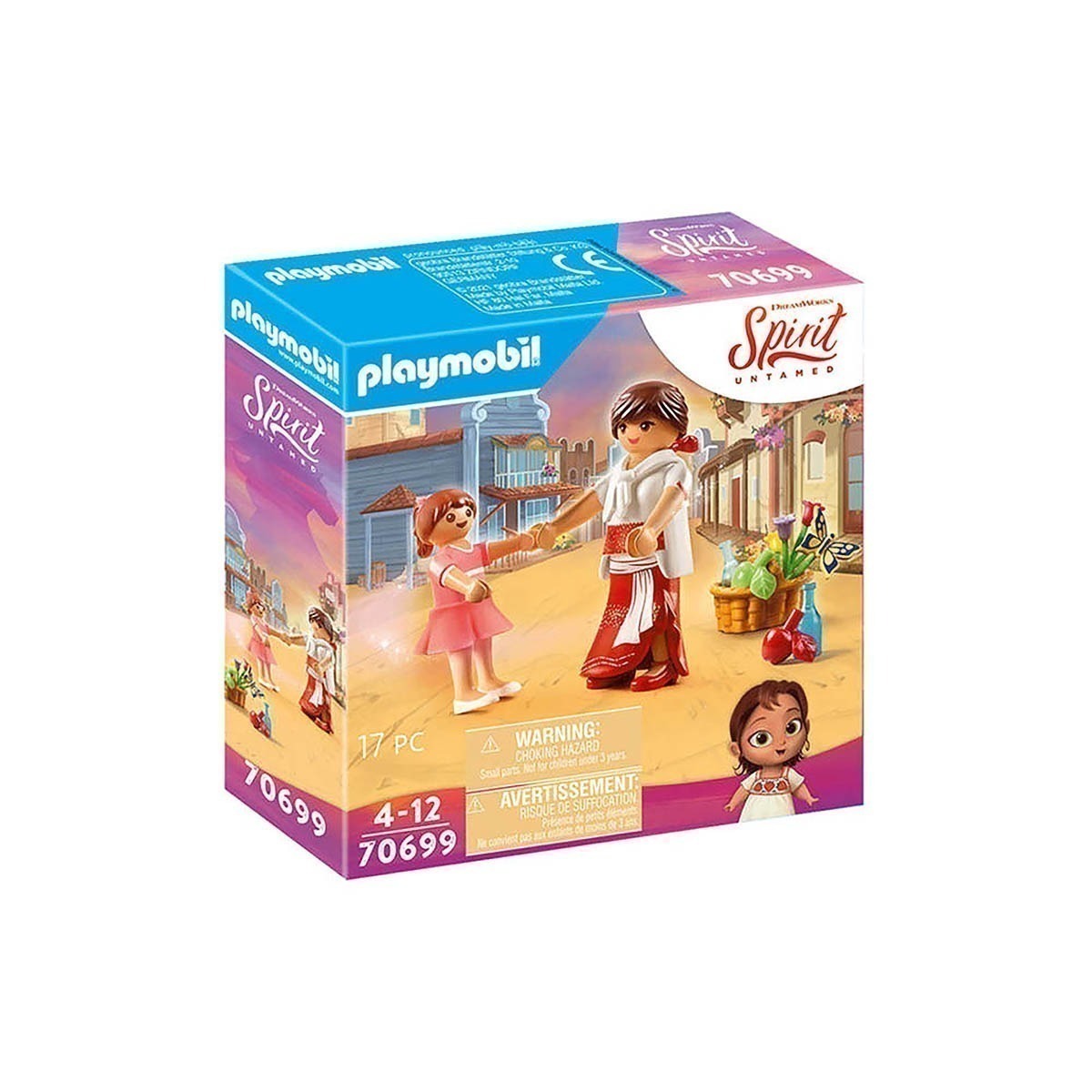 Playmobil - Lucky Jovem E Mamãe Milagro - Spirit - 70699